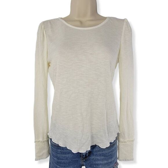 American rag Ivory long sleeve Top XS - Picture 1 of 4